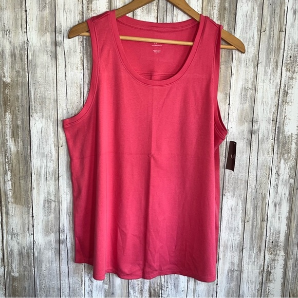 J. Jill Tops - NWT J. Jill Pima Back Pleat Tank